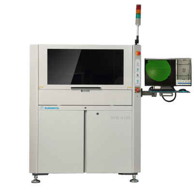 Sunmenta automatic AOI Machine SMT Inspection System SVII-K100 for 736*800mm stencil testing