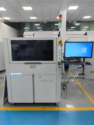 Sunmenta automatic AOI Machine SMT Inspection System SVII-K100 for 736*800mm stencil testing