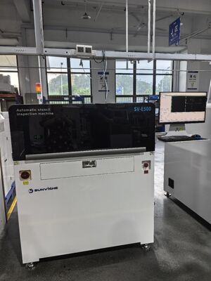 Sunvishe Automatic Stencil Inspection Machine System SV-E500 AOI Vision Inspection for 736*736mm stencil inspection