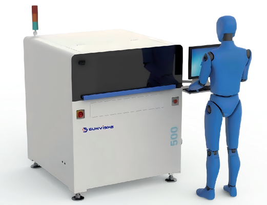 Sunvishe 3D Automatic Stencil Inspection Machine System SV-E500 3D AOI Vision Inspection for stencill Surface Defects Inspection